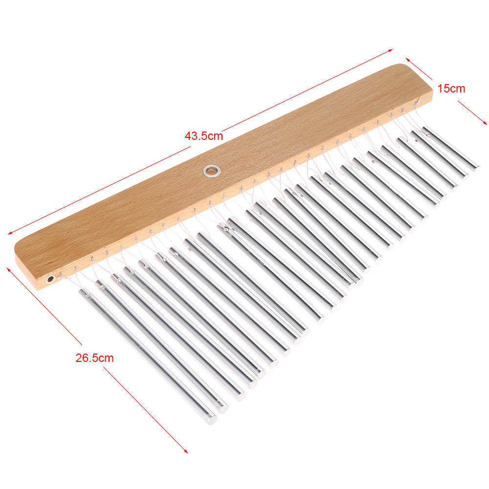25-Tone Bar Chimes 25 Bars Single-row Musical Percussion Instrument