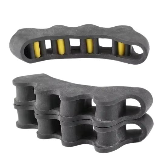 1 Paire Séparateur d'orteils Correcteur de pied Écarteurs Souples Élastiques Réglables Design à Cinq Trous Soulage les Cors aux Orteils, les Orteils en Marteau Accessoires Respirants pour le Soin des Pieds