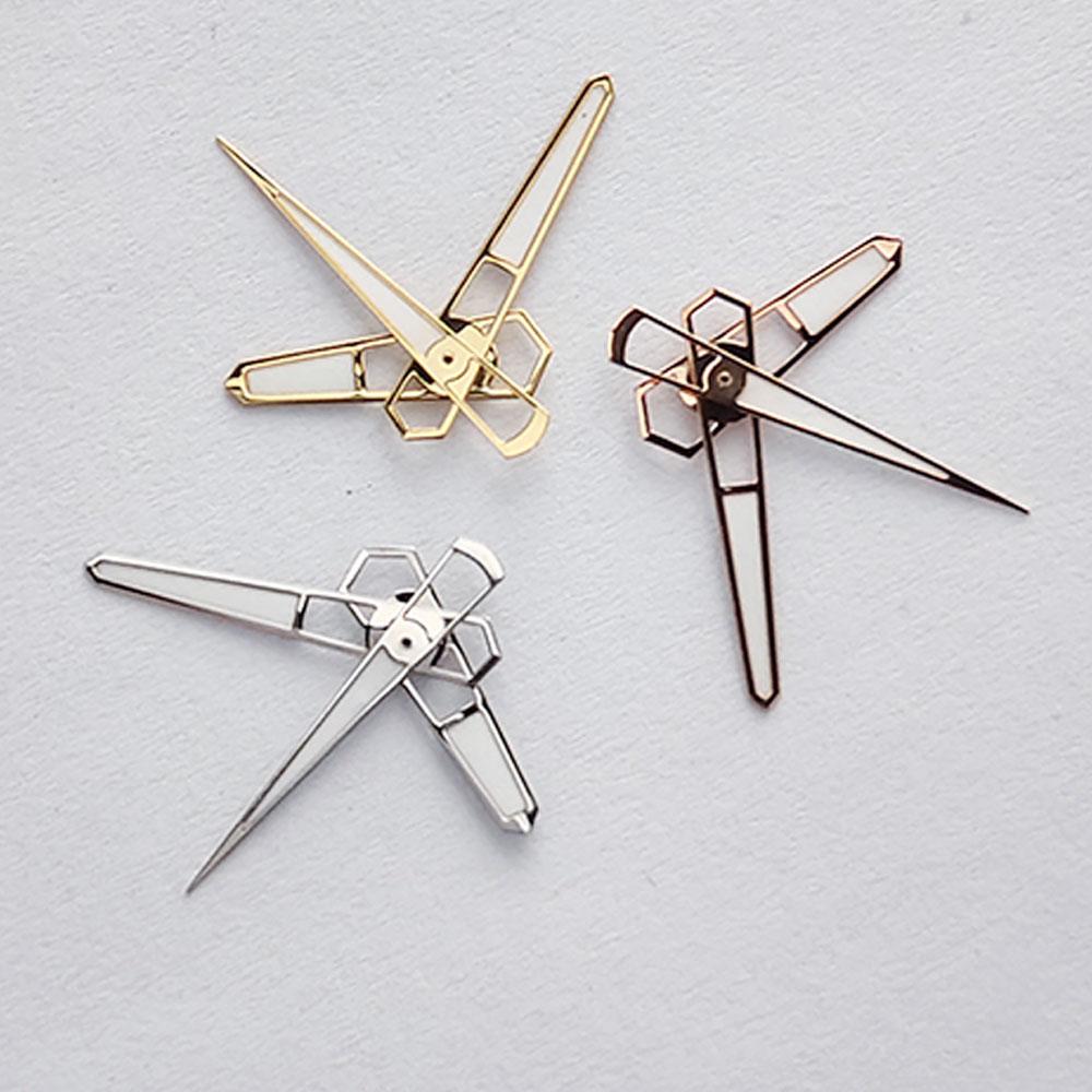 NH35 Watch Hands NH34 NH35A NH36 7S36 4R36 8*12*12.5mm High Quality Green Luminou Needle Gold Silver Rose Gold Pointers