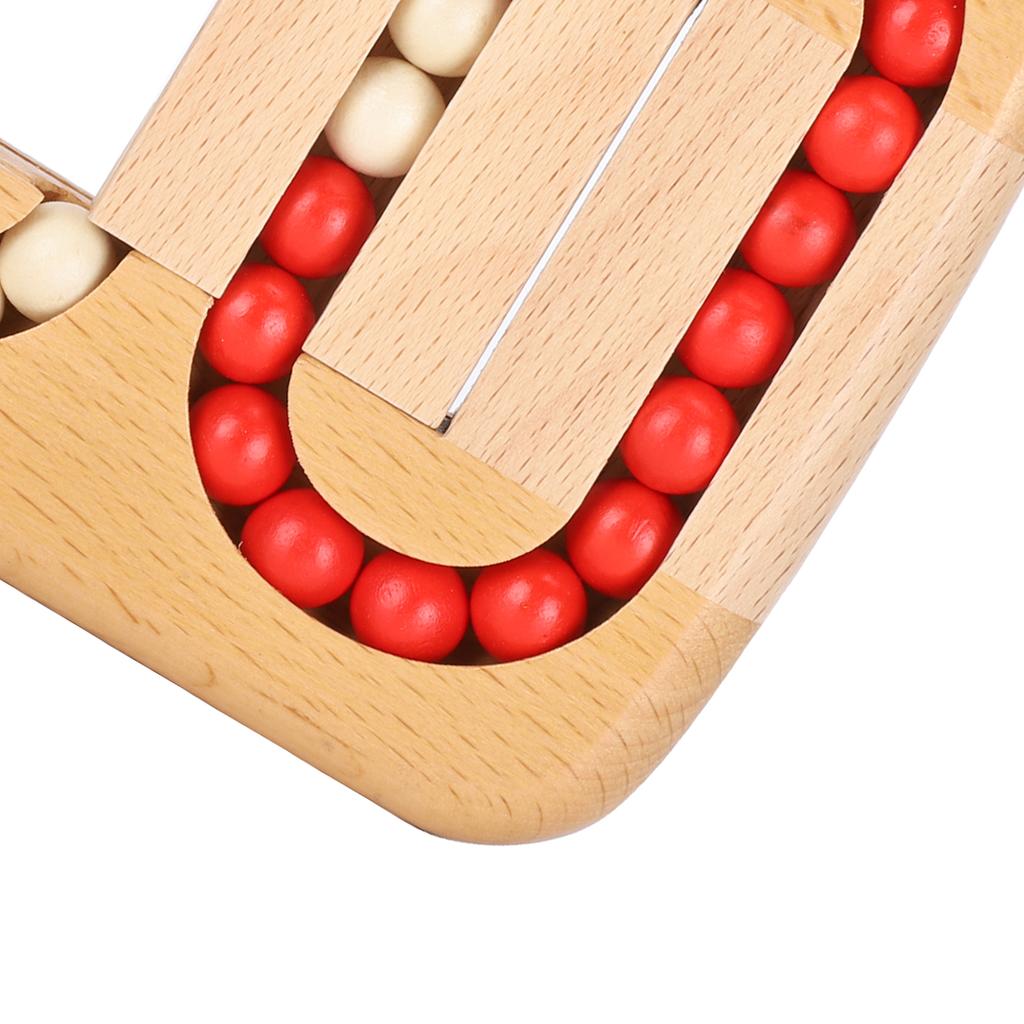  Ball Wooden Toy Luban Lock Unlock Adult Kids Science Education Maze Game Puzzle