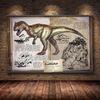 Modułowy Płócienny Ark Survival Evolved Obrazy Malarstwo Gra Survivalowa Wystrój Domu Druk Plakat Dinozaura Salon Nowoczesna Sztuka Ścienna