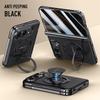 Luxury PU Leather Case Rotating Magnetic Bracket Phone Case, for IPhone Ultra 18 Fold High-definition Privacy Screen Protector