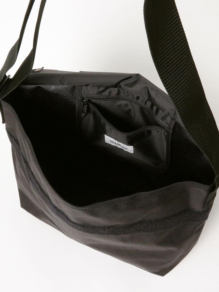 Beams Boy Manhattan Portage Canvas Bag MP1607-PL-S-3EMB-BMB Women's Black Free Size (13610184094)