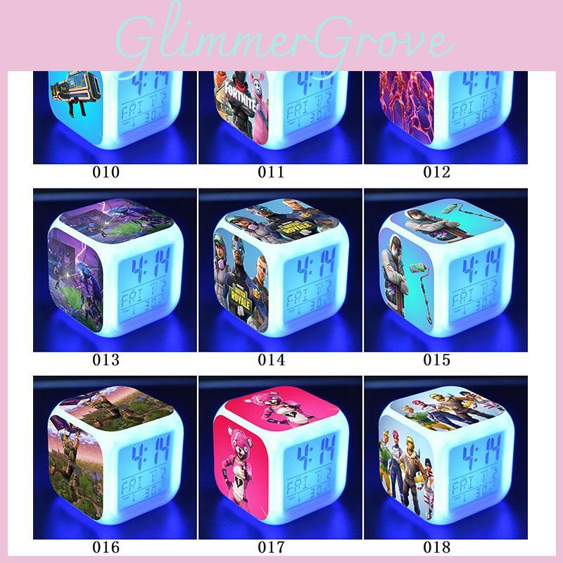 7color Multifunction Digital Alarm Clock Led Watch Alarm Clock