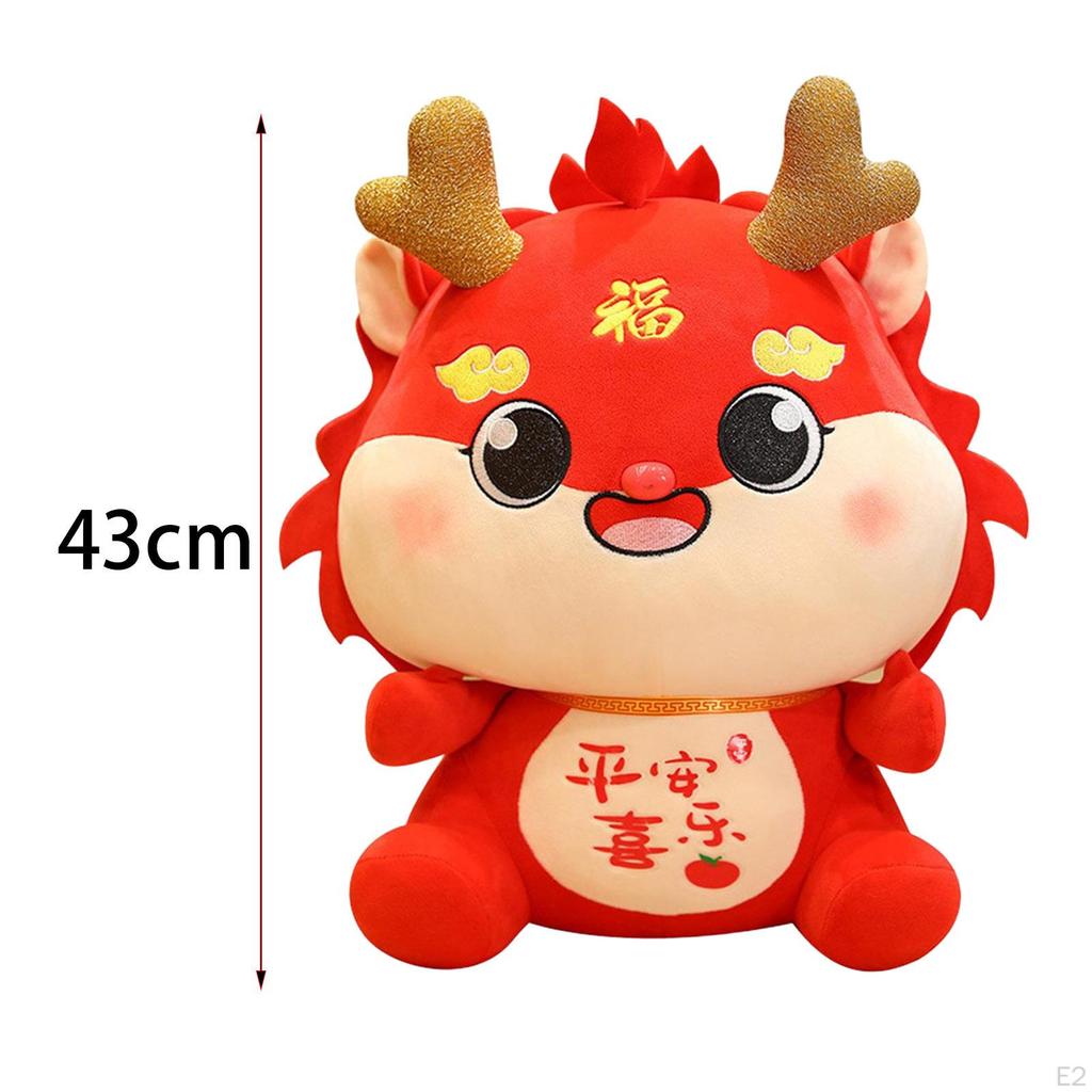 Dragon Doll Stuffed Animal Soft Chinese Plush for Birthday Present