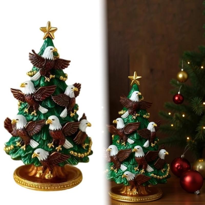 

Resin Hummingbird Ornament Shatterproof Easy Hanging Holiday Tree Indoor and Outdoor Use