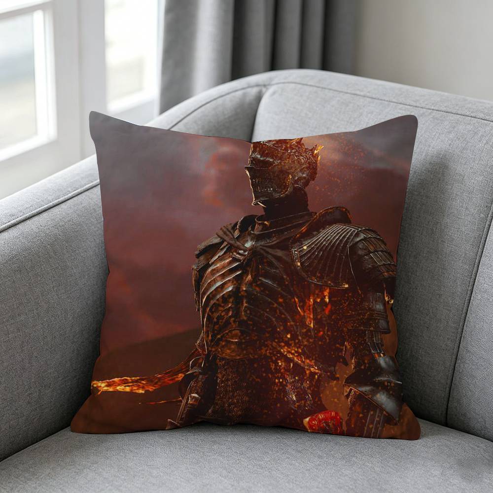 Darkk Souls   Pillow Cover Simple Solid Color Design Surprise For Multiple Bedroom Styles