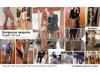 2025 Summer Women's High Waist Sequin Patchwork Wide-Leg Pants - European and American Casual Fashion Trend