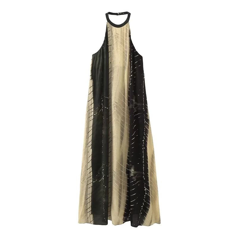 

Прованский стиль для отпуска Домашнее платье без спинки Color XS