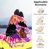 Fashion Girl Personalized Name Blanket Throw Customizable Blanket Warmthful Decor Throw For Office Couch Living Room Seaside for All Occasions