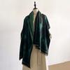 tulip scarf femininity high sense imitation cashmere scarf versatile warm coat