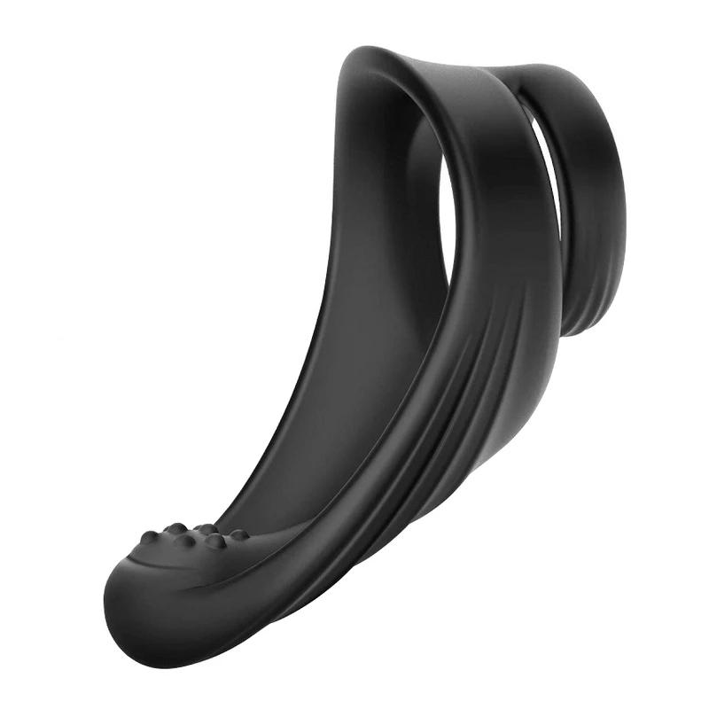 Male Scrotum Ring Ejaculation Delay Penis Ring Bondage Erection Ball Ring Delay Ring Reusable Enlargement Ball Stretcher Sex Toy