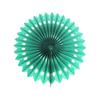 Paper Fan Flower Round Skeleton Scene Setting Props Paper Fans Pinwheels Hanging Flower for Party