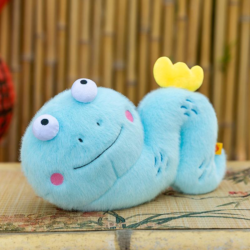 Year The Of Snake Mascot Plush Toy Cute Color Doll Childrens Gifts Holiday