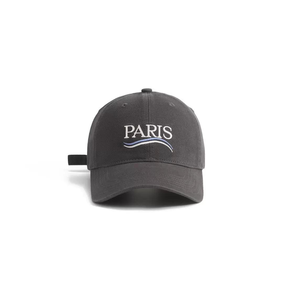 

Бейсболка Женская Вышивка Буквами Мягкий Верх Универсальная Широкие Поля Большая Голова Бейсболка, Подчеркивающая Маленькое Лицо Adjustable