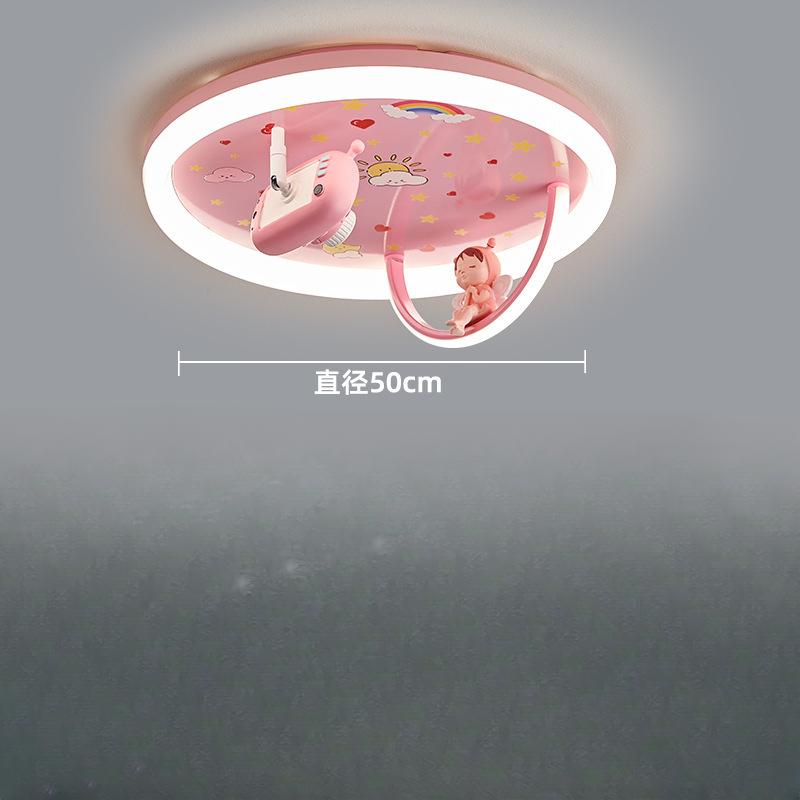 

Потолочный светильник в виде единорога для комнаты принцессы с дистанционным управлением, светодиодная розовая потолочная люстра для спальни для девочек и детей Tricolor light