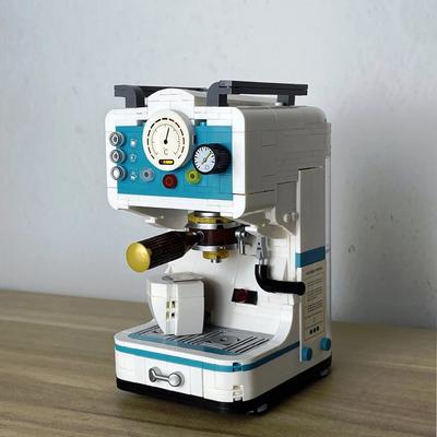 Retro Bread & Coffee Machine Building Block Set - Creative  Toy, Adult Simulation Model Coffee Gift, Unique Gift for Men & Women