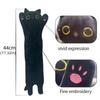 Sleeping Pillow Long Cat Pillow Stuffed Animal Stuffed Cat Dolls Black Cat Plush  Kids Girls