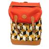 Used 9539 Raibit Nylon Daypack 696013 7927 G Logo Rabbit Red Interlocking G Brown Men's from Japan AUTHENTIC