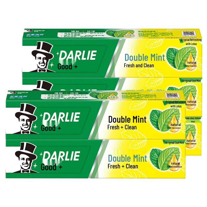 

Darlie Double Mint Toothpaste 90g x 5 Pack