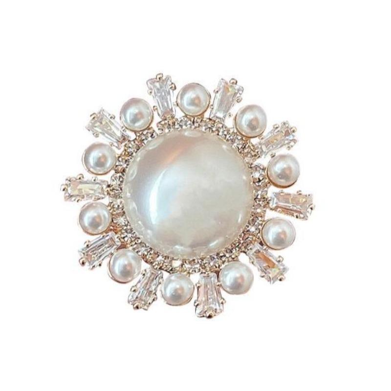 1 Stück Modische Brosche für Damen Exquisite Strass Geometrische Broschen Anstecknadeln Schmuck Zubehör Party Geschenke