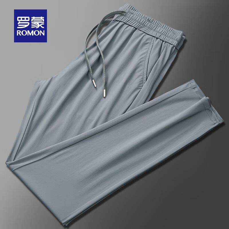 Romon Herren Eisseide Kordelzug Freizeithose