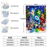 Inside Out Theme Christmas Blanket Quality Winter Soft Warm Throw Blanket Girls Boys Gift For Couch Bed Office Camping Travel