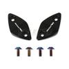 Fit For ZXJC 500RR ZX 500RR Motorcycle Mirror Seat Cover CNC Rearview Mirrors Seat Driven Mirror Base Brackets