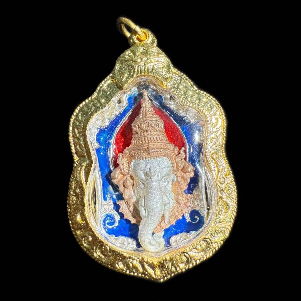 2563 Grand Ceremony Elephant Statue - Authentic Thailand Buddhist Temple