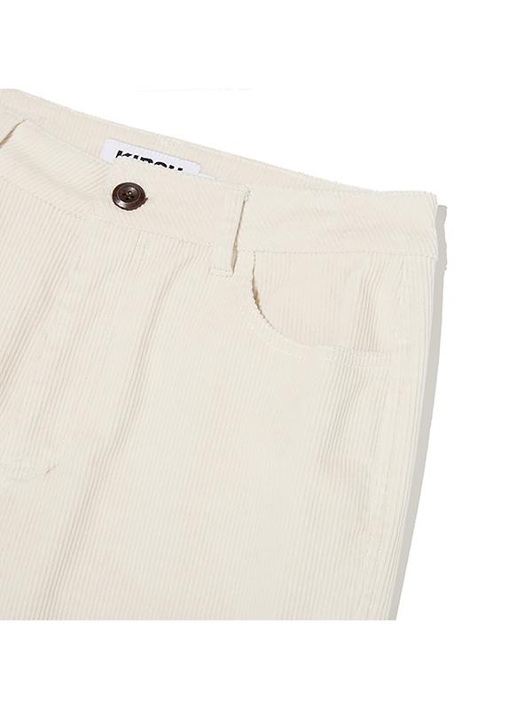 KIRSH Cherry Corduroy Pants [Ivory]