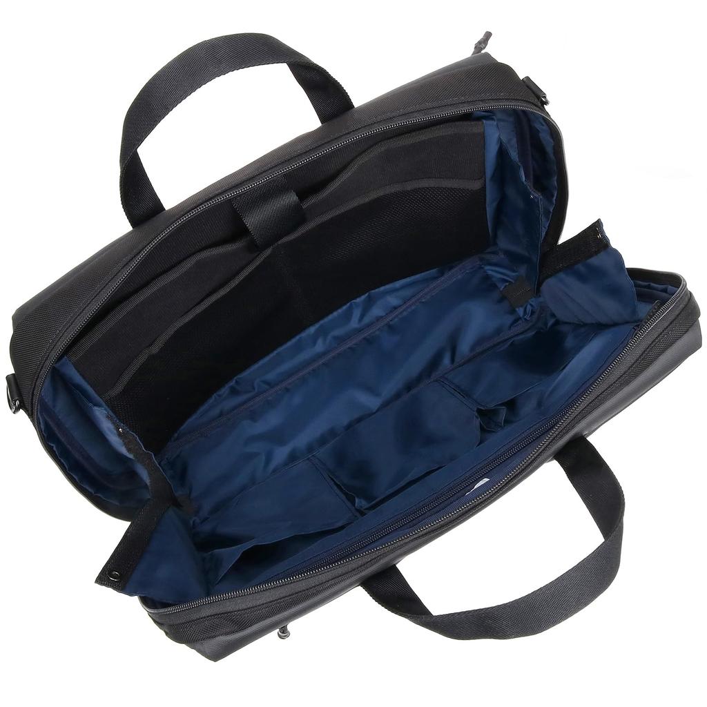 Business bag for A4 size inch PC storage 2way bag Polycarbonate film processing Navy [Macintosh Philosophy] men, compatible, 14.0 [Trotter 5] No.68181