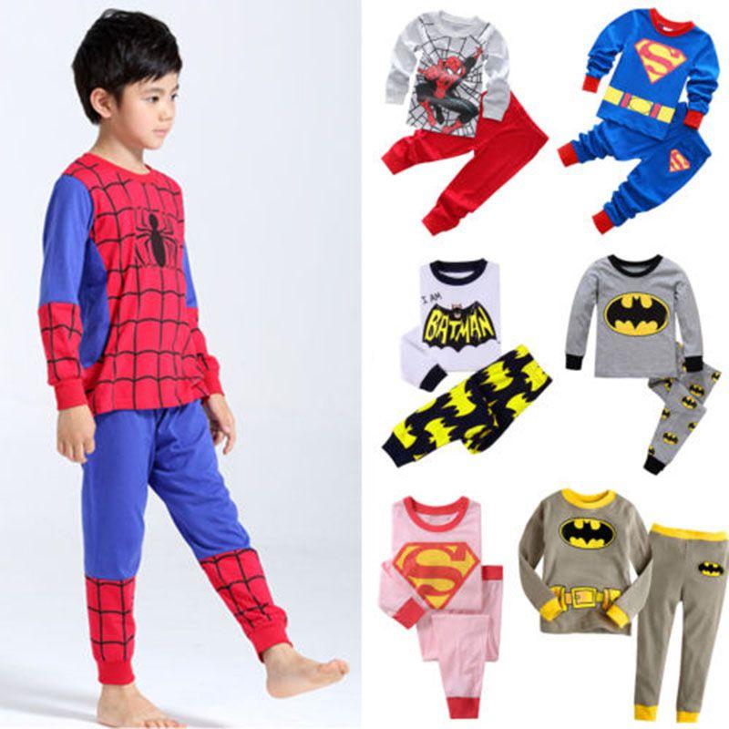 Luxurious Kids Superhero Spiderman Costume Set Baby Boy Girl Toddler Fancy Dress Outfits
