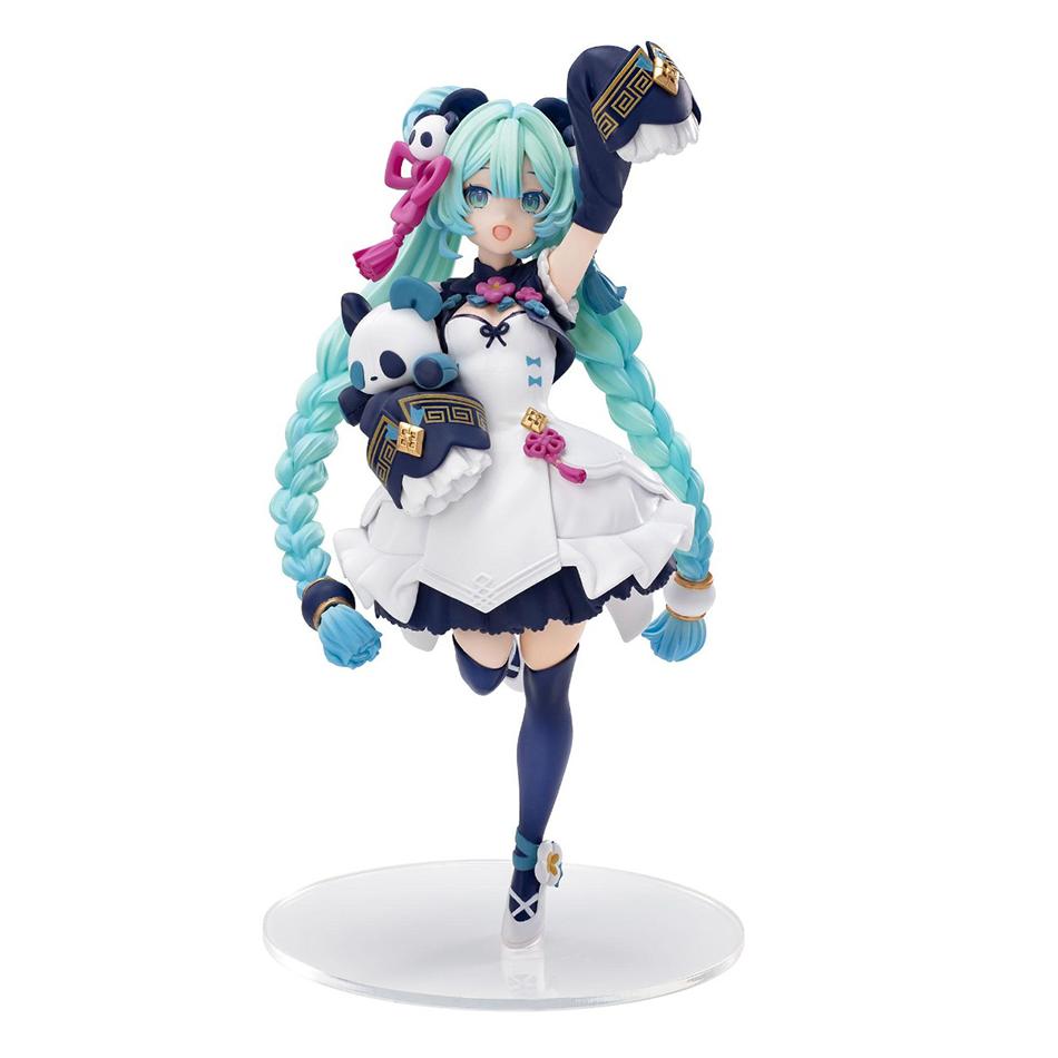 Anime Hatsune Miku doll model cartoon cute tabletop decoration China Style Panda decoration cute holiday gift