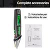 ANENG VC1019 LCD Digital Test Pen Non-contact Voice Broadcast Tester Pen Sensitivity Adjustable