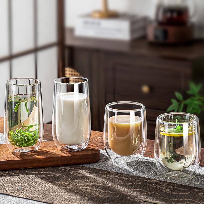 Handun Heat-Resistant Double Wall Glass Tea Set