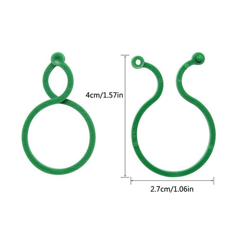 Plant Twist Clip, Lace, Garden Plant Support Clip, Vegetable, Tomato Vine Flower, Clip Plant Lock, For Fixing Plants /50 Pieces KTY