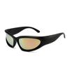 Occhiali da Sole Y2k Punk Lusso Donna Uomo Sport Occhiali da Sole Moda Estate Spiaggia Unisex Specchio Occhiali UV400