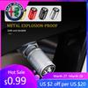 Pro Alfa Romeo 4KS Krytky ventilků pneumatik pro auto Hliníkový kryt stonku pneumatiky kola Pro Alfa Romeo Giulia 147 Mito 156 159 166 GT Stelvio