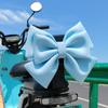 1 Piece Bow Styling Women Cycling Electric Bike Car Accessories Motorcycle Helmet Butterfly Knot Full Face Off Road Helmet Decor