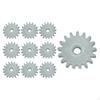 10 Pieces Transmission Gear Electric Train Accessories Single Layer for 1/87
