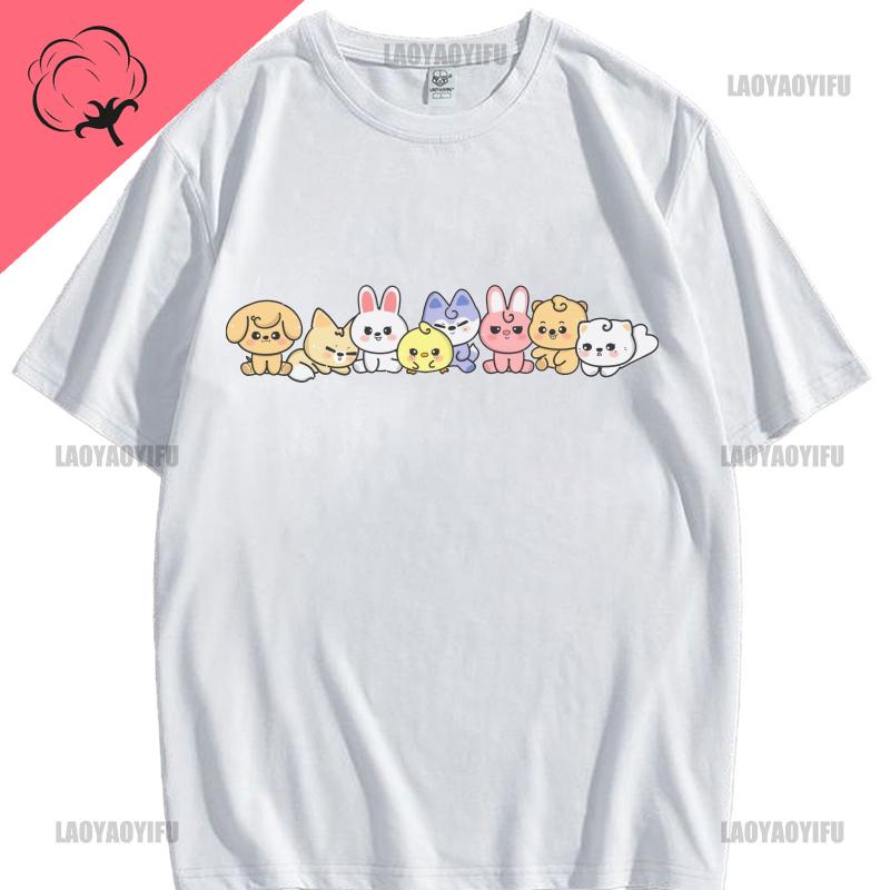 

Футболка унисекс ретро Strays милая детская хип-хоп футболка унисекс 100% хлопок короткий рукав круглый вырез уличная мода каваи S