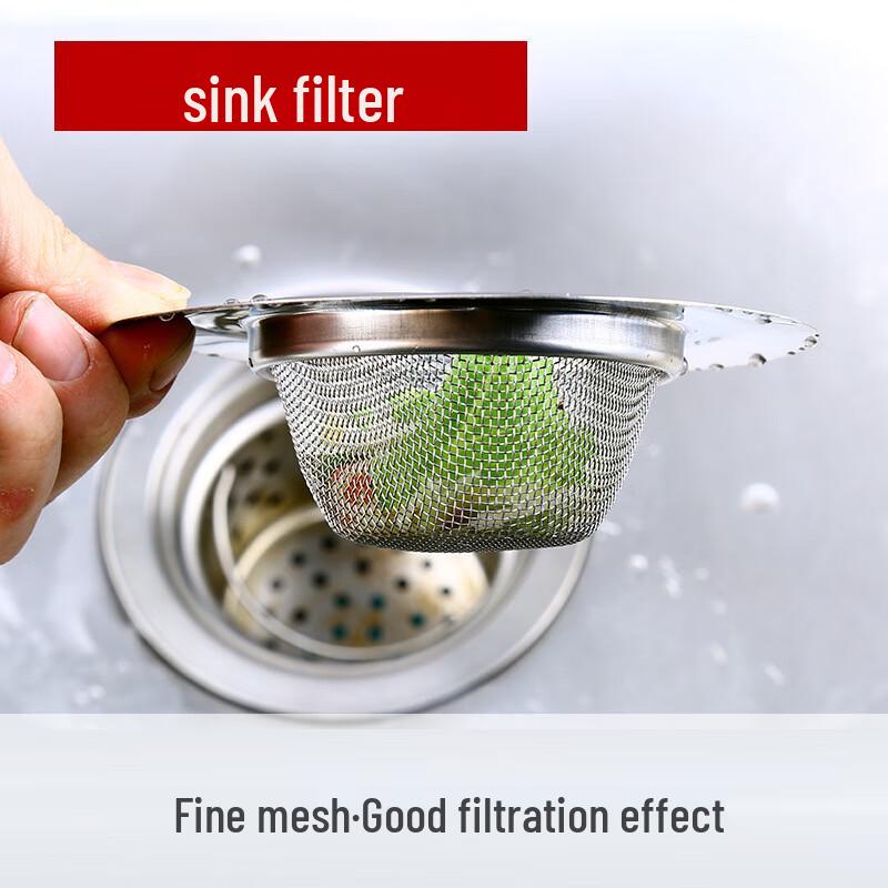 11CM Stainless Steel Sink Strainer & Drain Filter