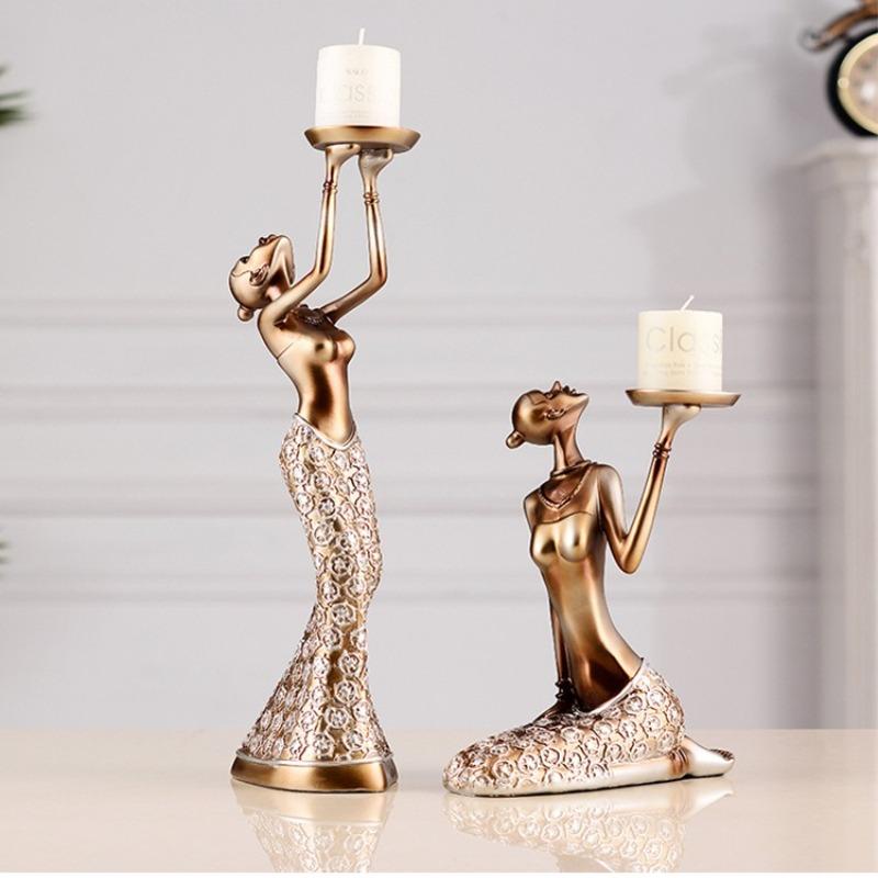 Little Fairy Candlestick Ornament, Romantic Candlelight Accessory, Can Be Simply Used As A Decorative Ornament