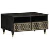 VidaXL Coffee Table 80x54x40 Cm Solid Mango Wood, Side Table, Living Room Table, Side Table, End Table, 358333