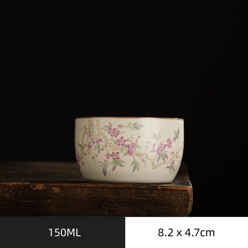 Ru Kiln Open Piece Ceramic Teapot Handmade  Ru Porcelain Xishi Pot Tea Maker Kettle Portable Kung Fu Teapot