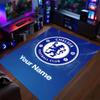 Crystal Velvet Rug Chelsea FC Print Custom Name Text Floor Mat Home Decor