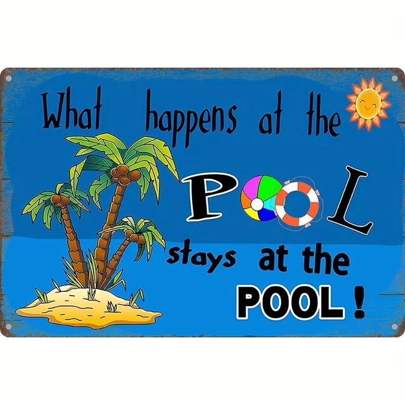 

Vintage Metal Sign Tin Poster Wall Art Decor