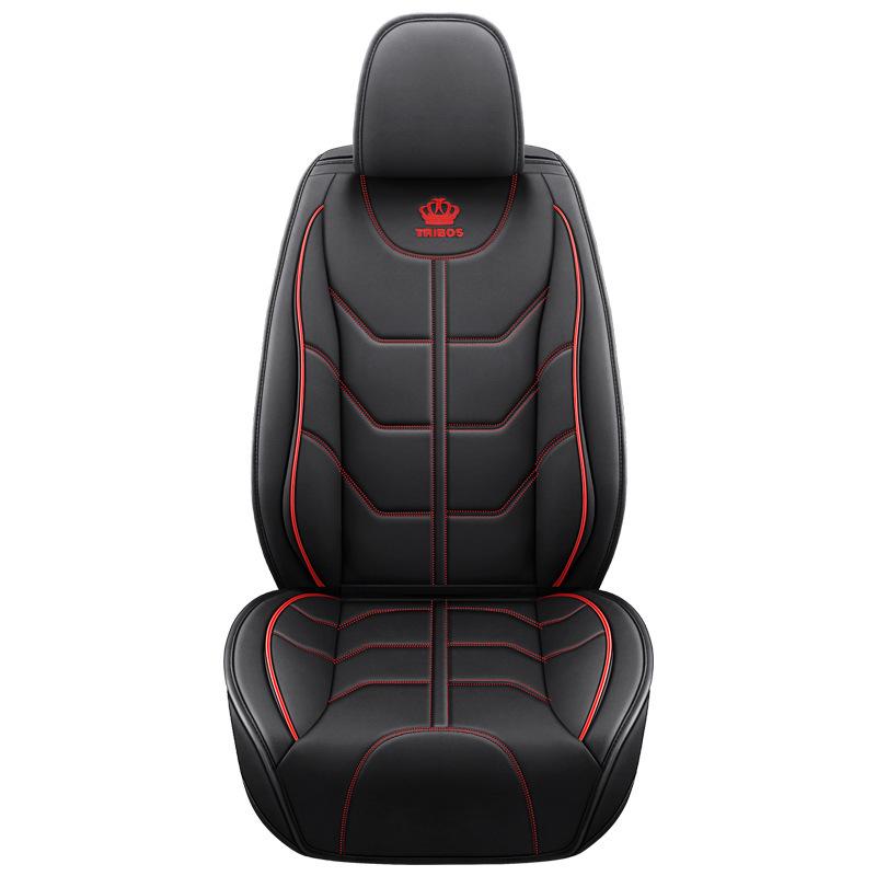 ZRV Fengshen AX7 Mach Edition Emgrand Thor Leather Car Seat Cushion - Universal Fit, Four Seasons, Eight-Pack Abs