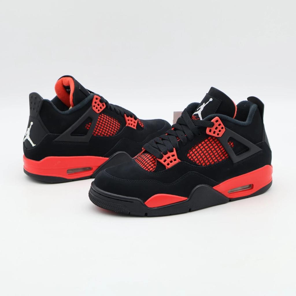 CT8527-016 Nike Jordan 4 Red Thunder Crimson Black