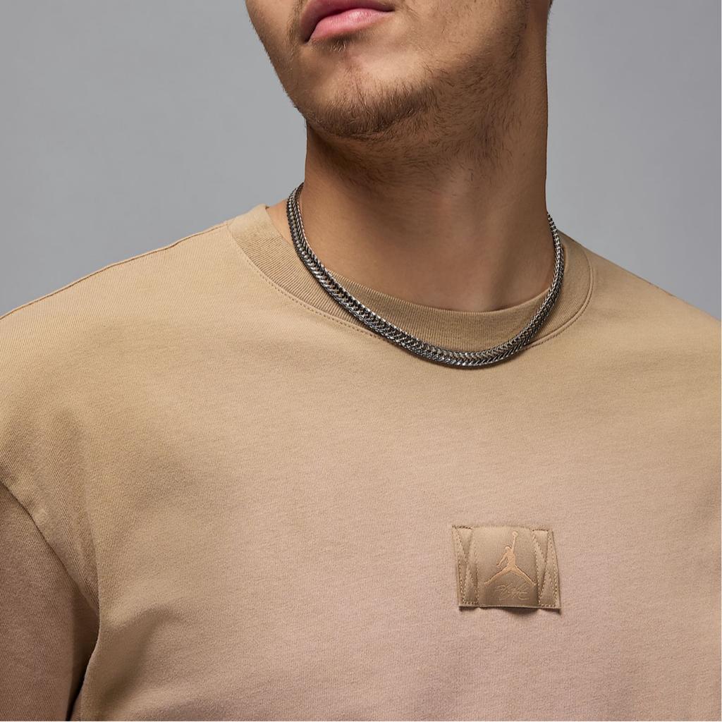 Jordan Flight Essentials 85 Tie-Dye Design Versatile Round Neck Short Sleeve T-Shirt Men Tops Desert-Camouflage FZ1914-257